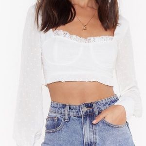 White Nasty Gal Top